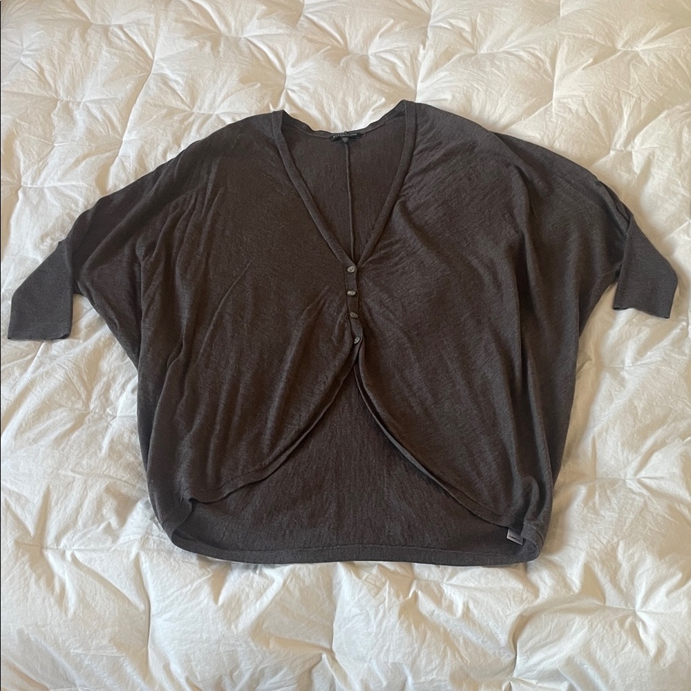 Eileen Fisher Dark Brown Women's Cardigan